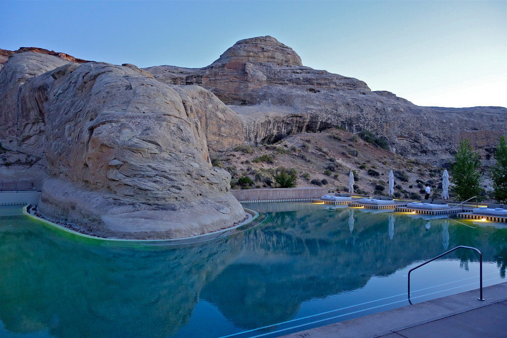 Swimming Pool at Amangiri, Utah